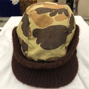 Cabela’s vintage camouflage insulated hunting hat